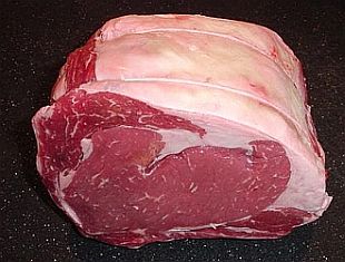 Uncooked Standing Rib Roast