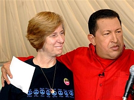 Cindy Sheehan & Hugo Chavez