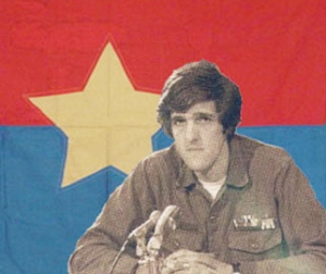 Kerry & Viet Cong Flag